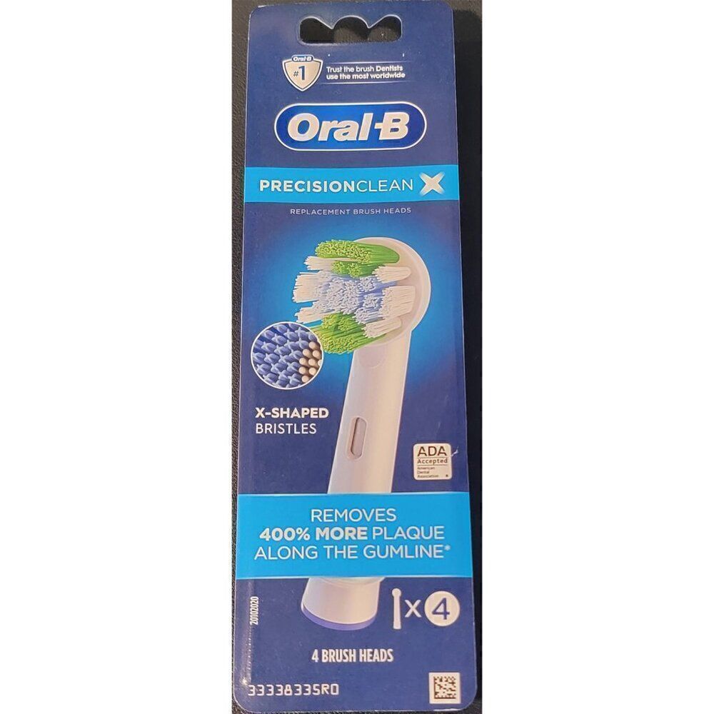 Oral-B Precision Clean X Brush Heads 4 pack